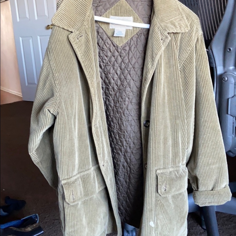 Olive Corduroy Jacket